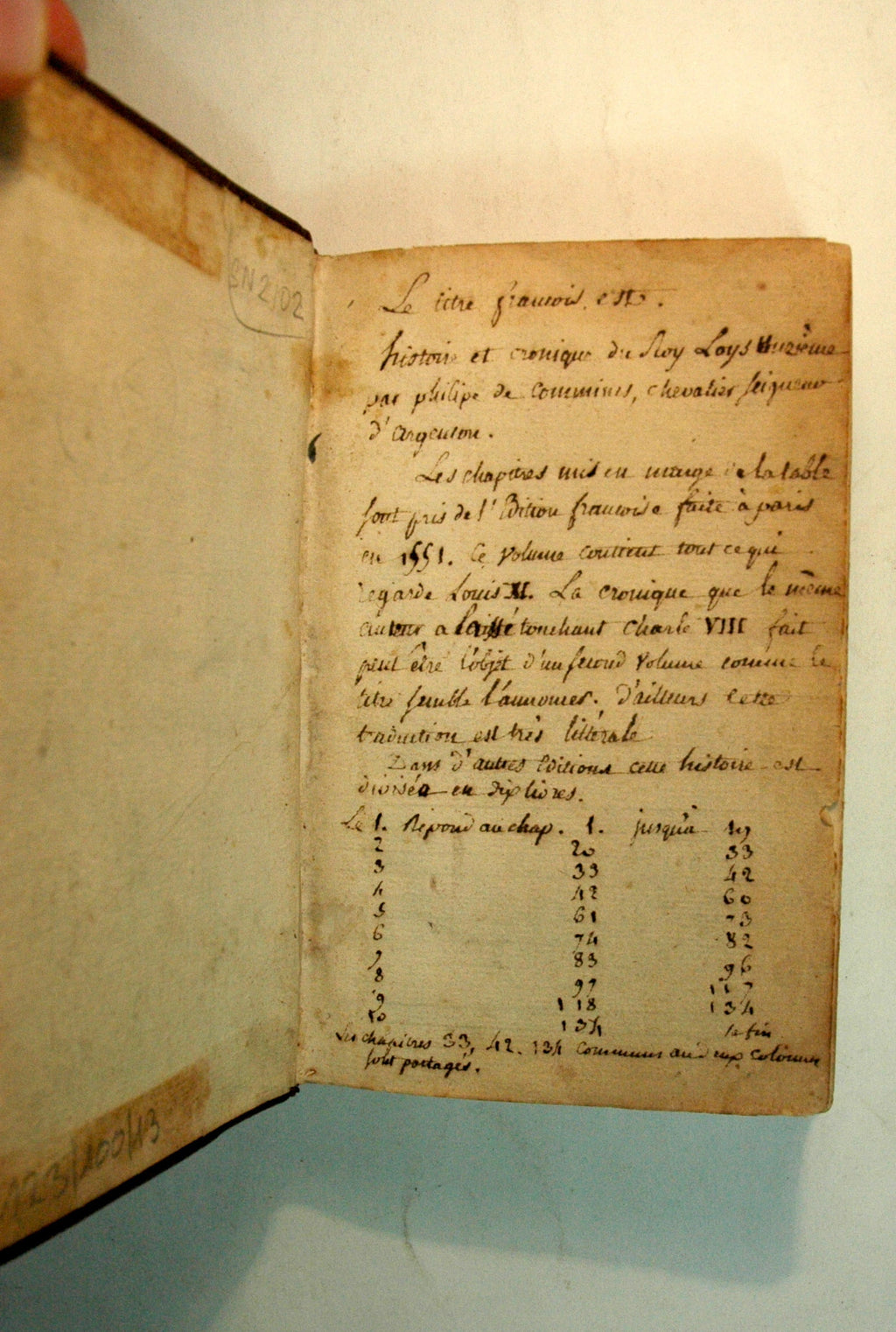 COMMINES, Philippe de