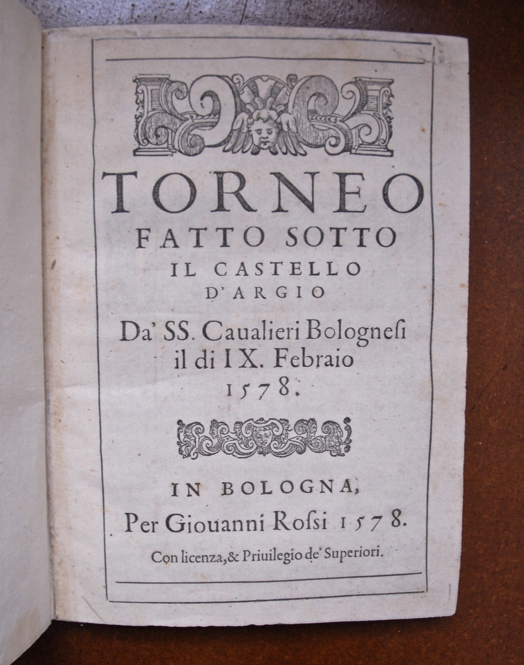 GARISENDI, Antenore or VIZANI Pompeo