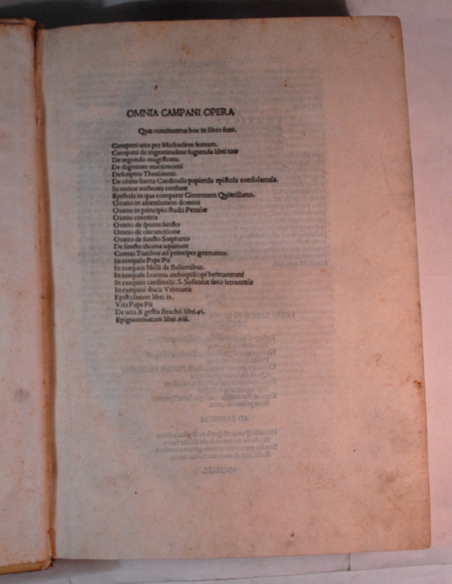 CAMPANUS, Johannes Antonius