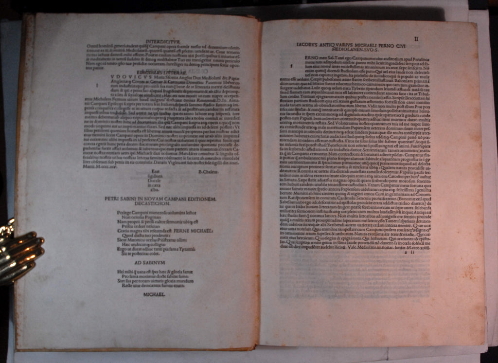 CAMPANUS, Johannes Antonius