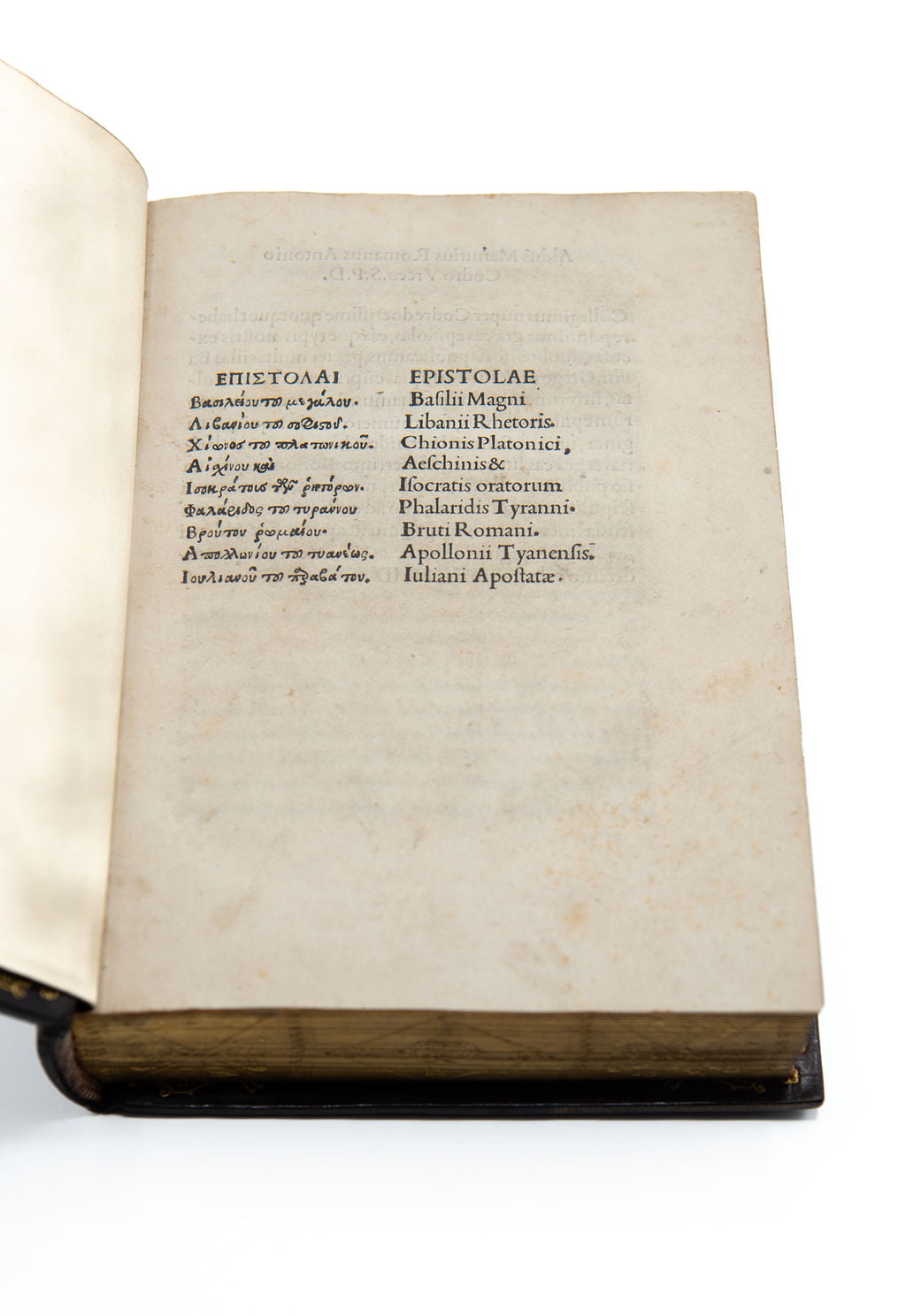 EPISTOLAE GRAECAE