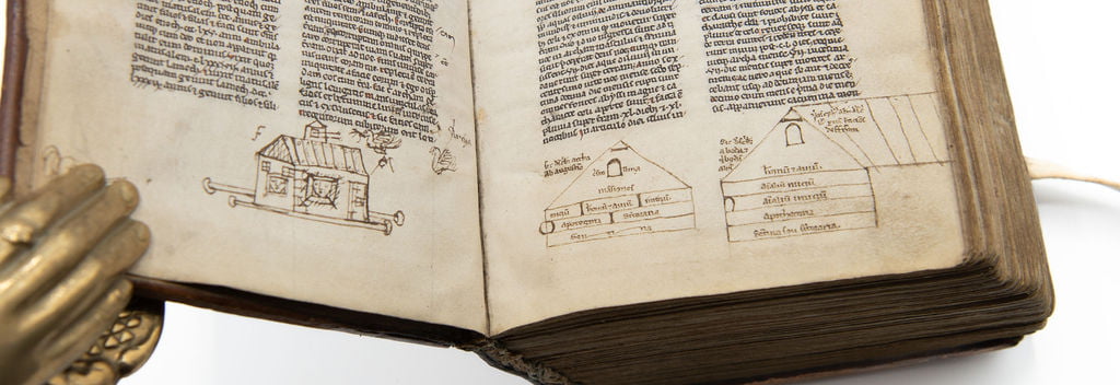 BIBLE, decorated manuscript
