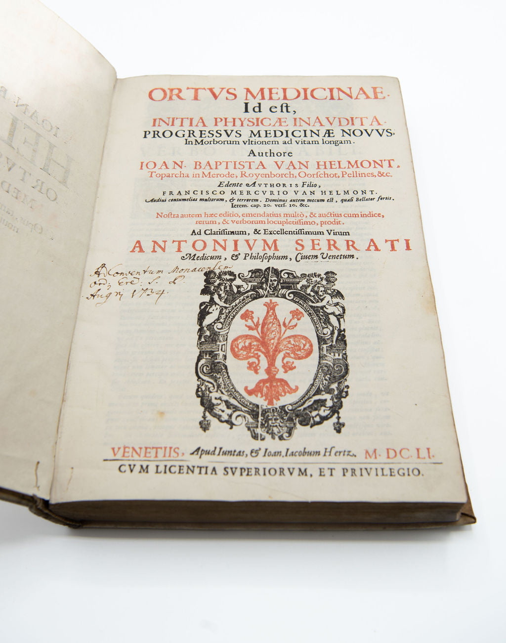 HELMONT, Jan Baptist, van.