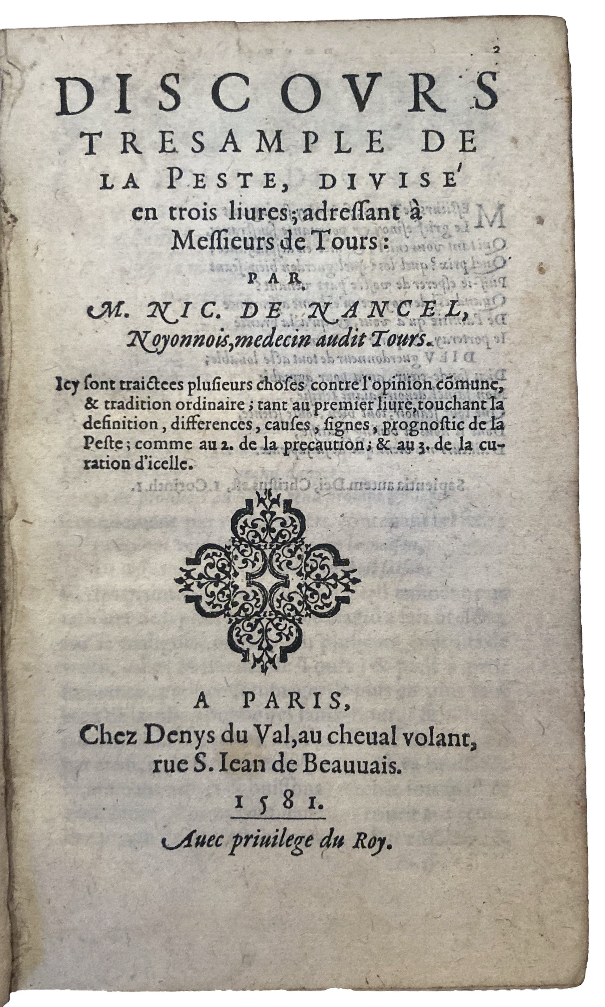 NANCEL, Nicolas de.