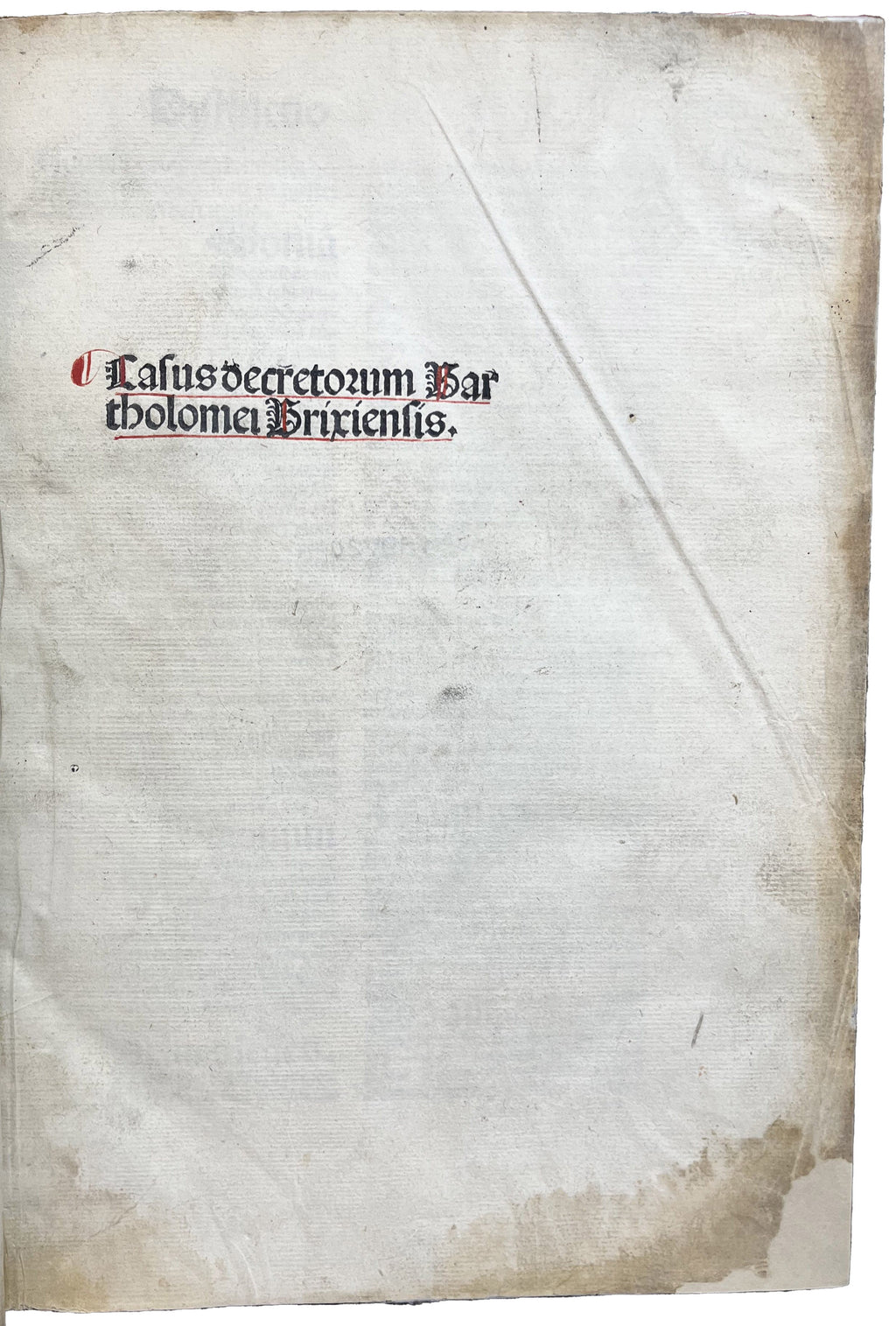 BARTOLOMEUS BRIXIENSIS. [with] DALEN, Michael de.