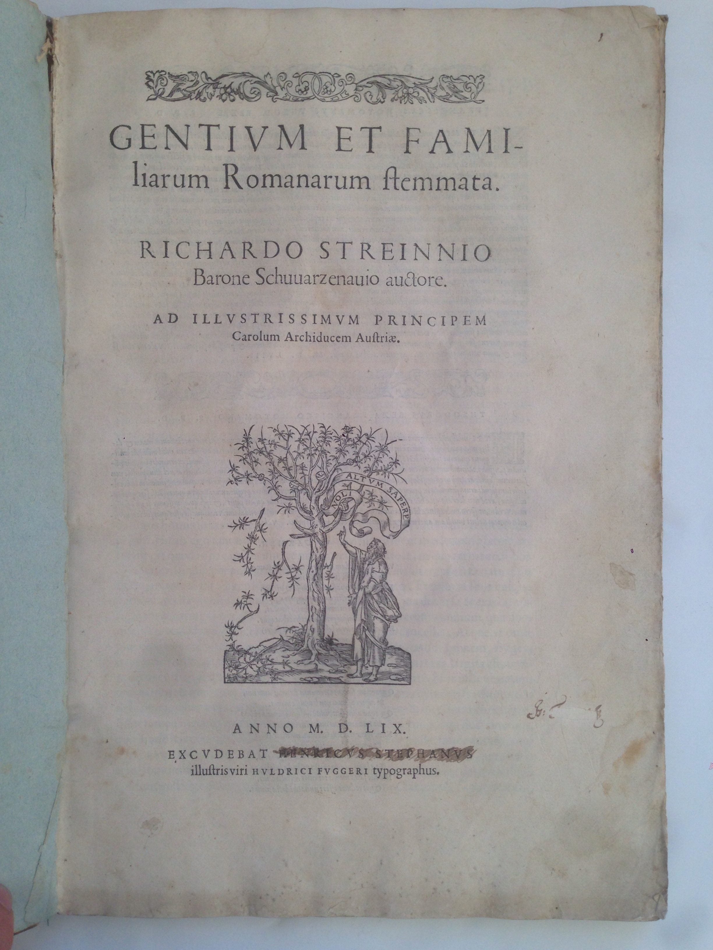 STREINNIUS, Richardus