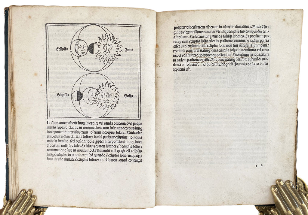 SACROBOSCO, Johannes de. [with] REGIOMONTANUS, Johannes. [and] PURBACH, Georg.