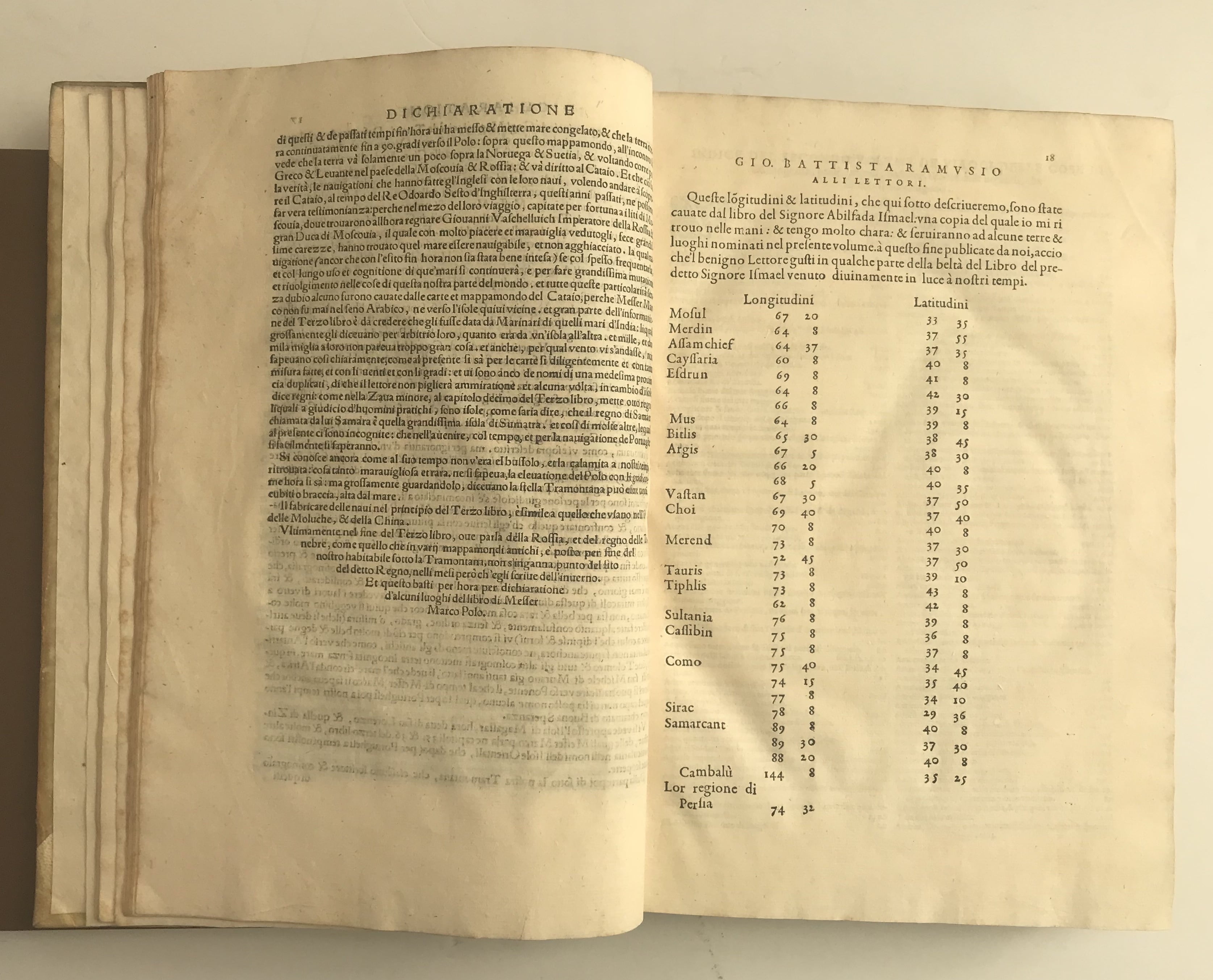 RAMUSIO, Giovanni Battista