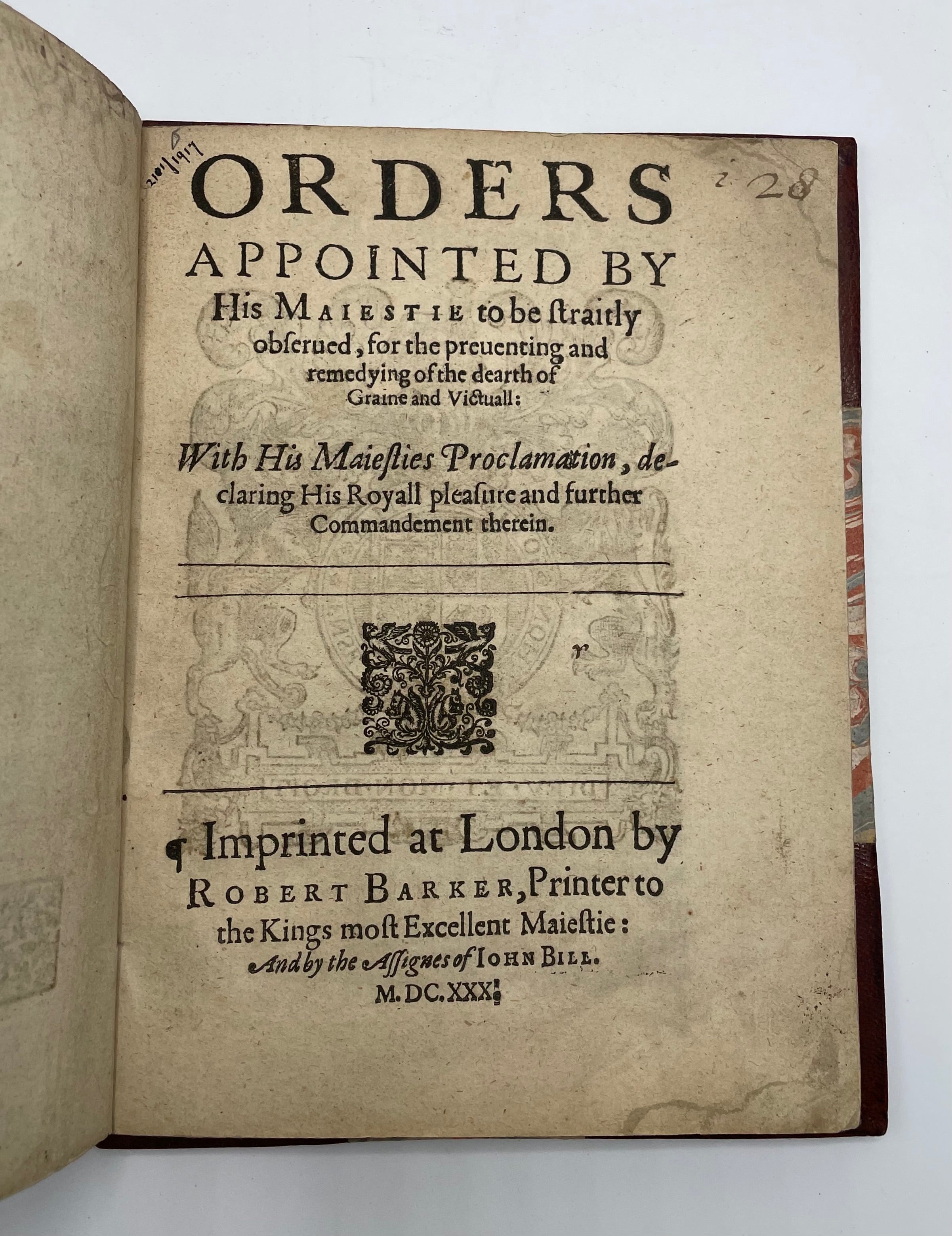 [CHARLES I].