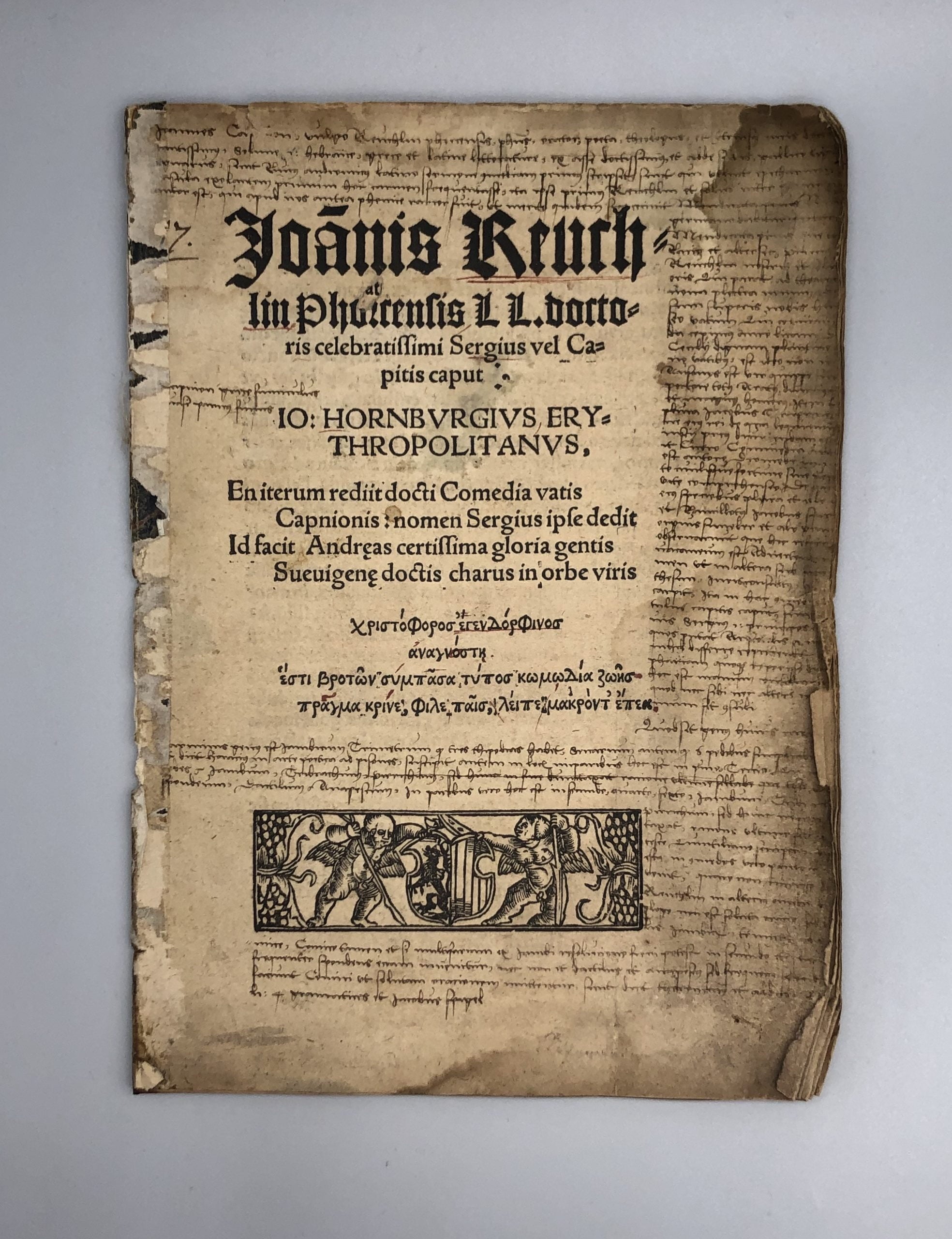 REUCHLIN, Johann.