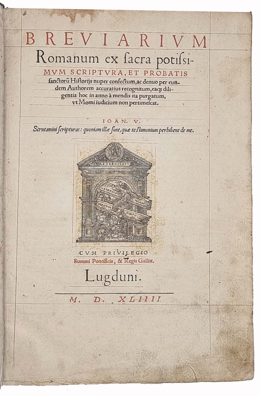 BREVIARIUM ROMANUM
