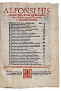 ALFONSO X, King of Castile and Leon