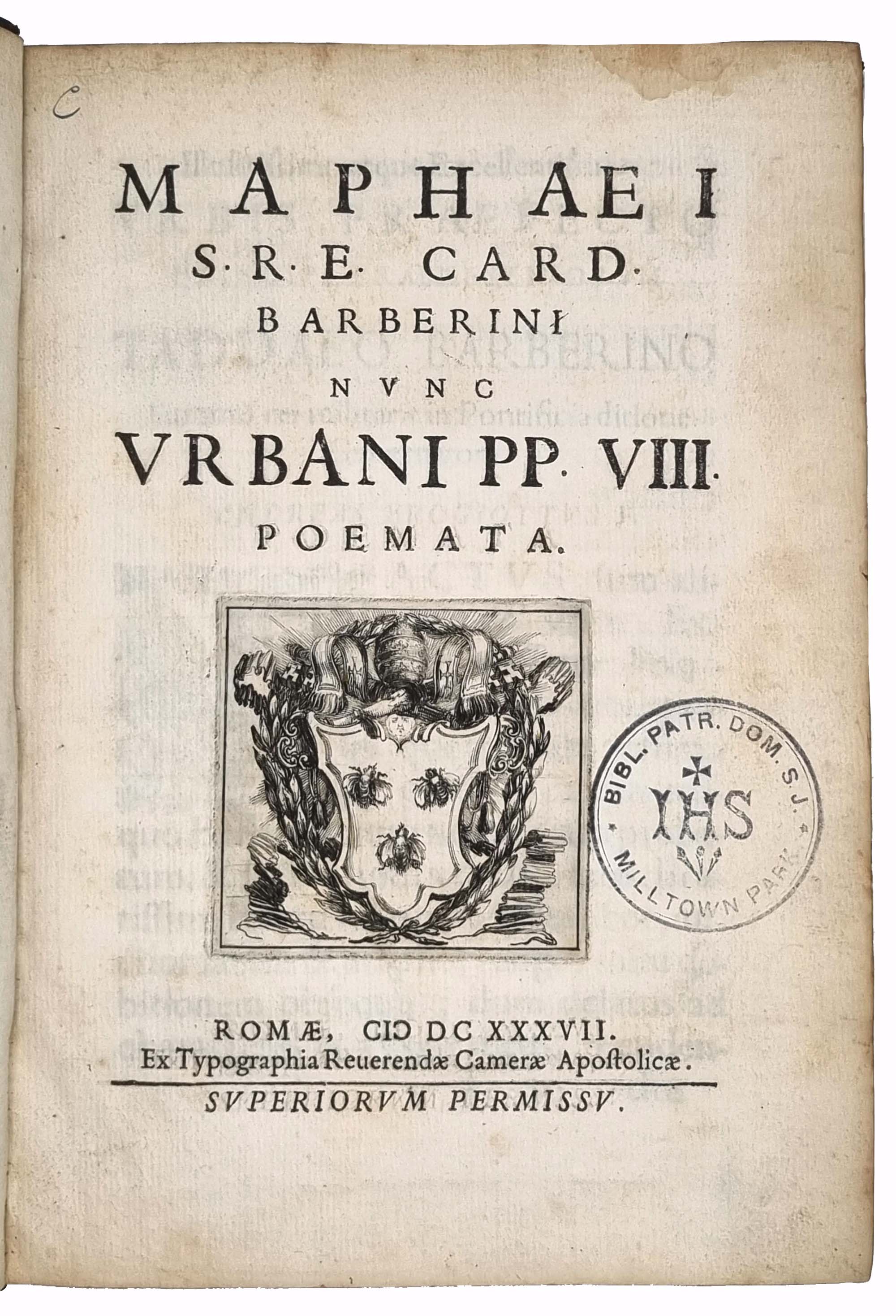 BARBERINI, Maffeo [POPE URBAN VIII]