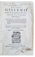 BUSBECQ, Ogier Ghislain de.