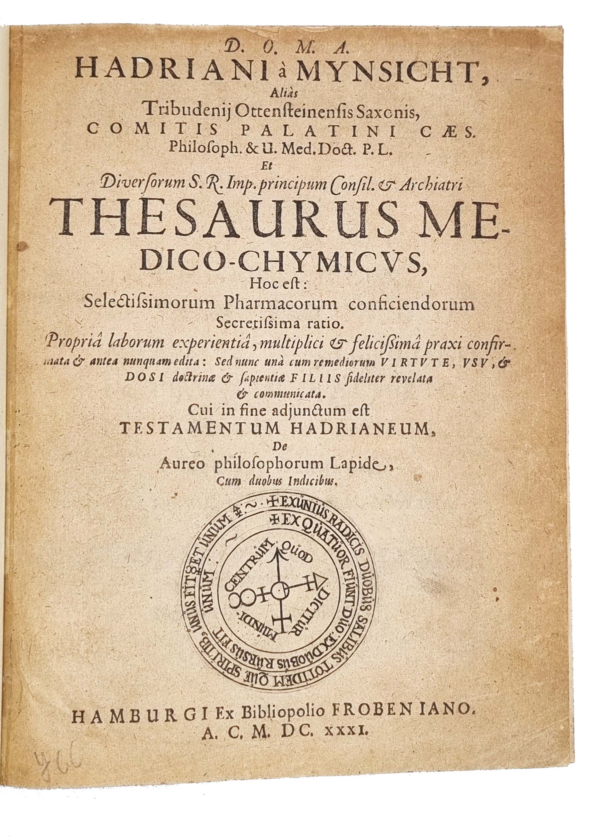 MYNSICHT, Hadrian.