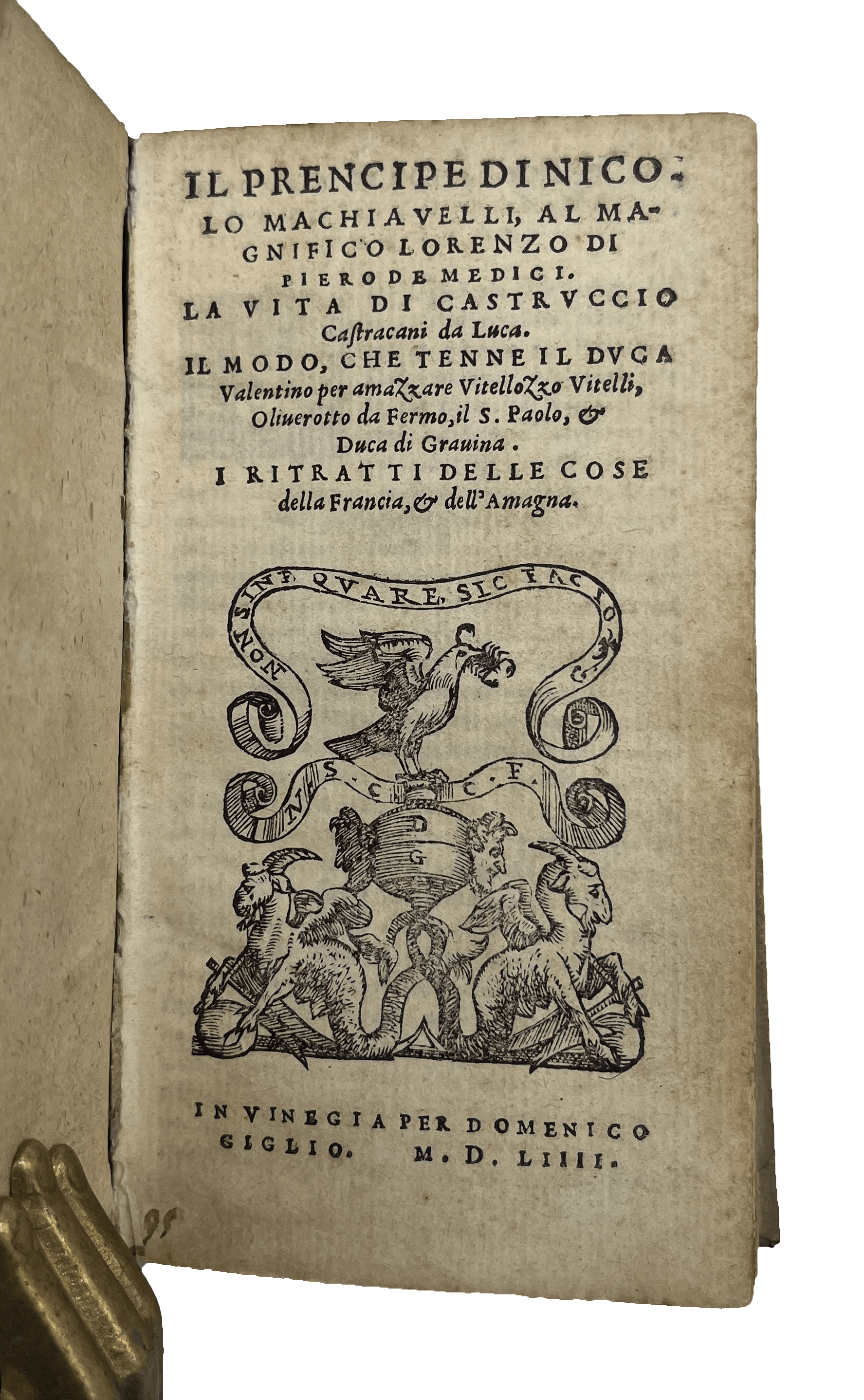 MACHIAVELLI, Niccol‚àö‚â§