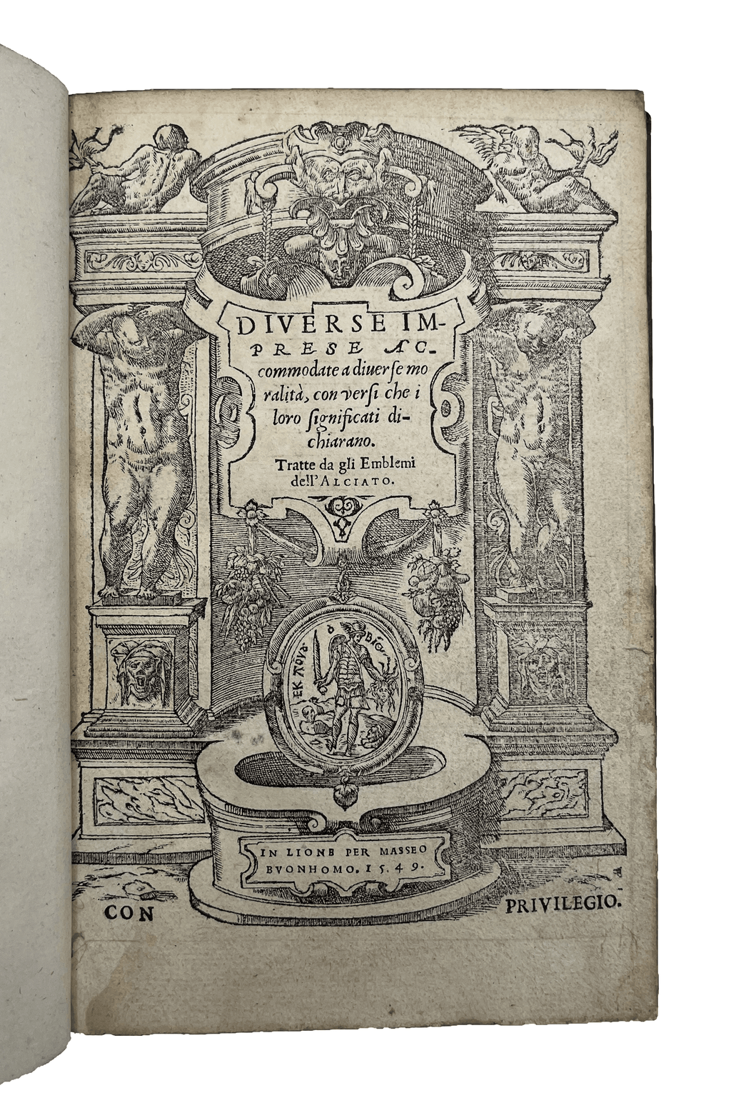 ALCIATO, Andrea, trans. MARQUALE, Giovanni.