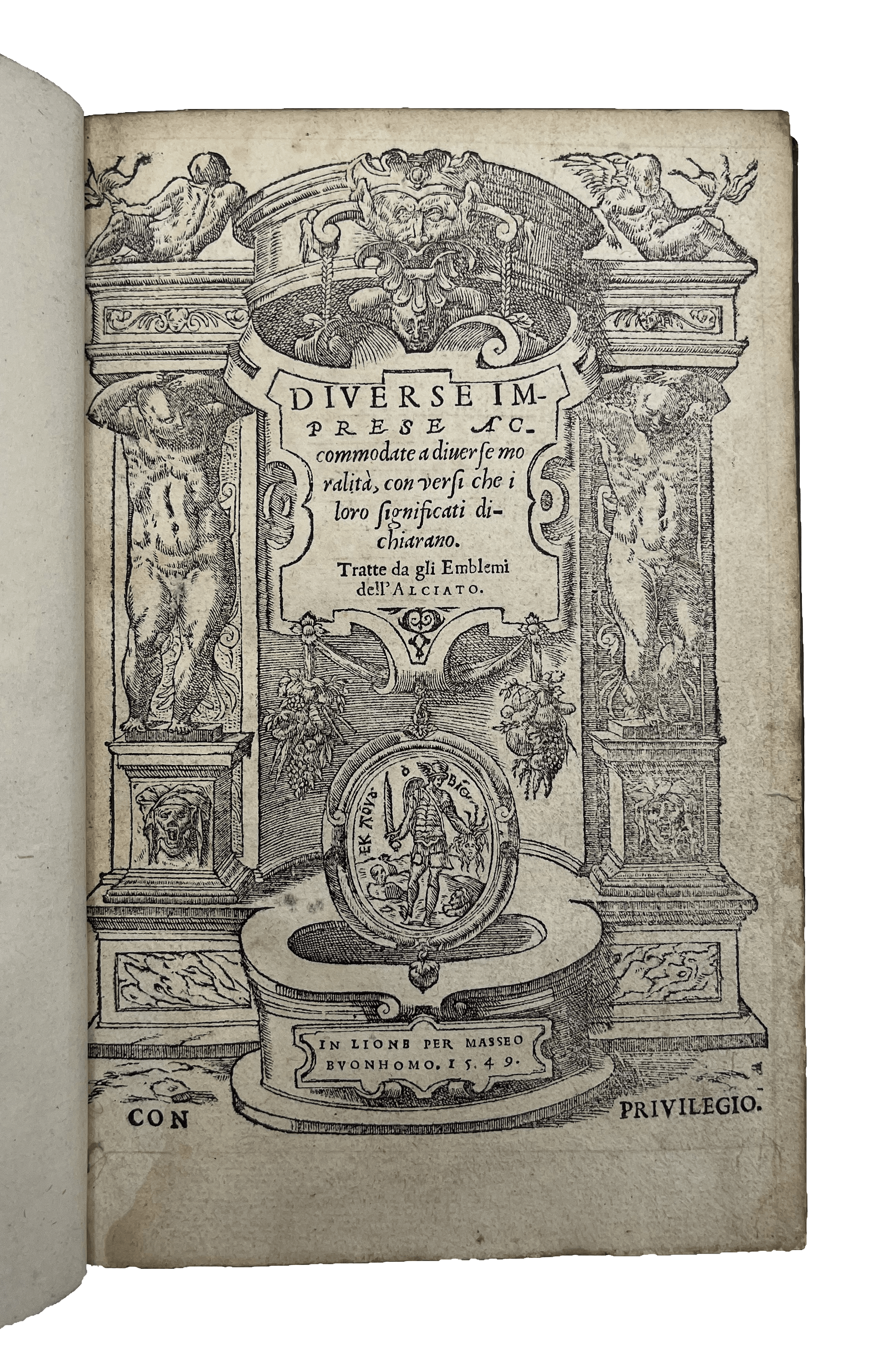 ALCIATO, Andrea, trans. MARQUALE, Giovanni.