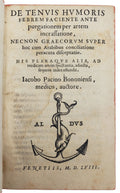 PACINUS, Jacobus.