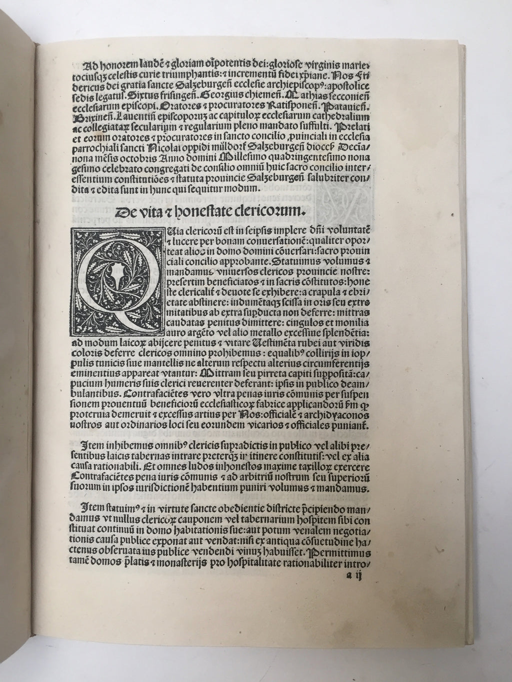 [STATUTES OF SALZBURG]