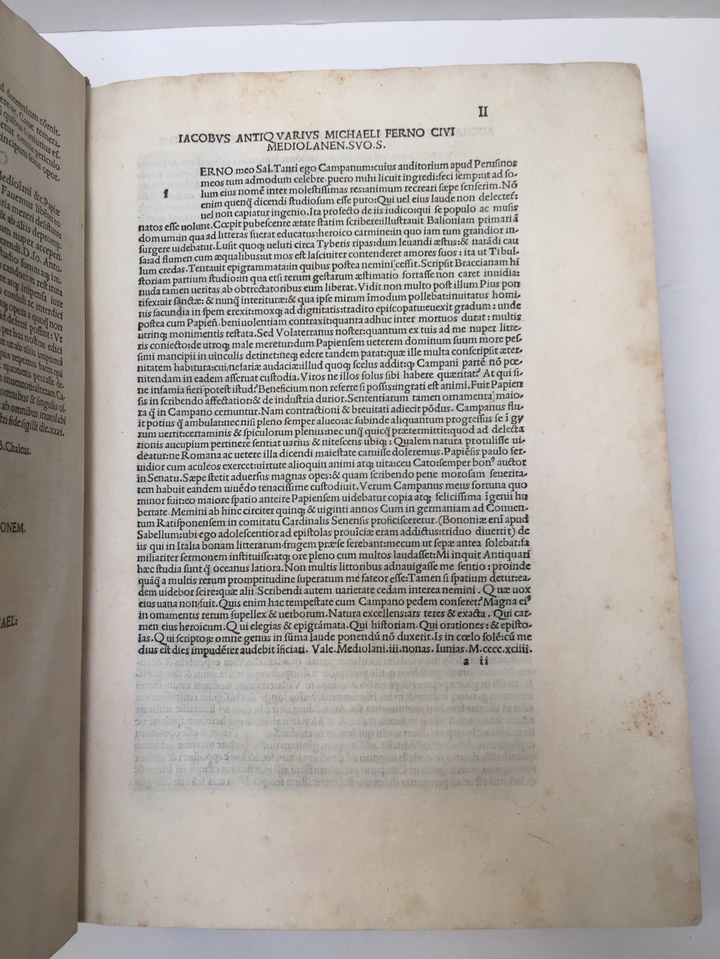 CAMPANUS, Johannes Antonius