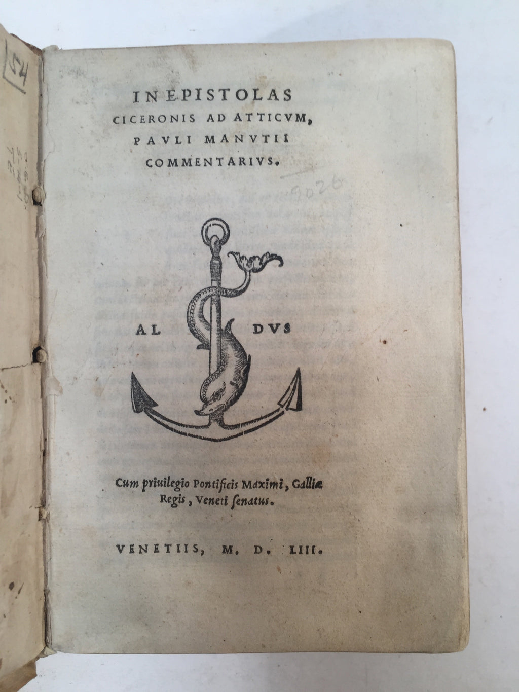 MANUTIUS, Paulus