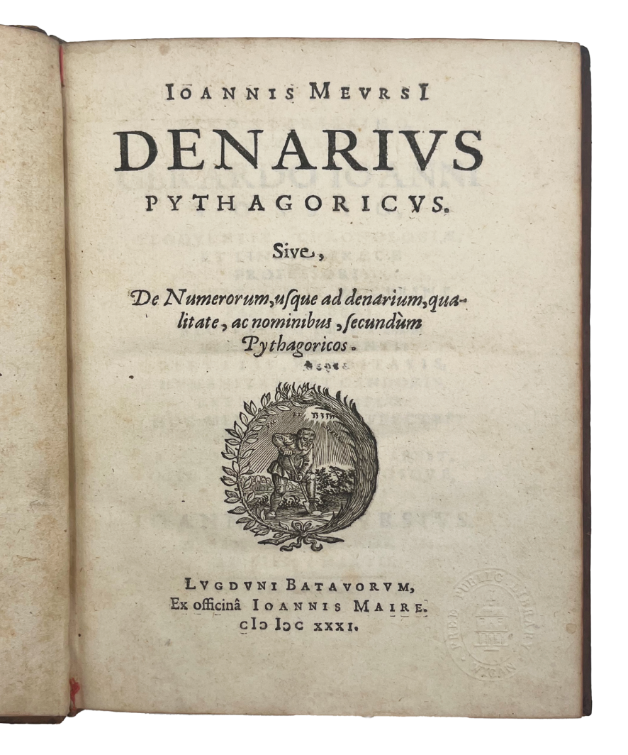 MEURSIUS, Johannes