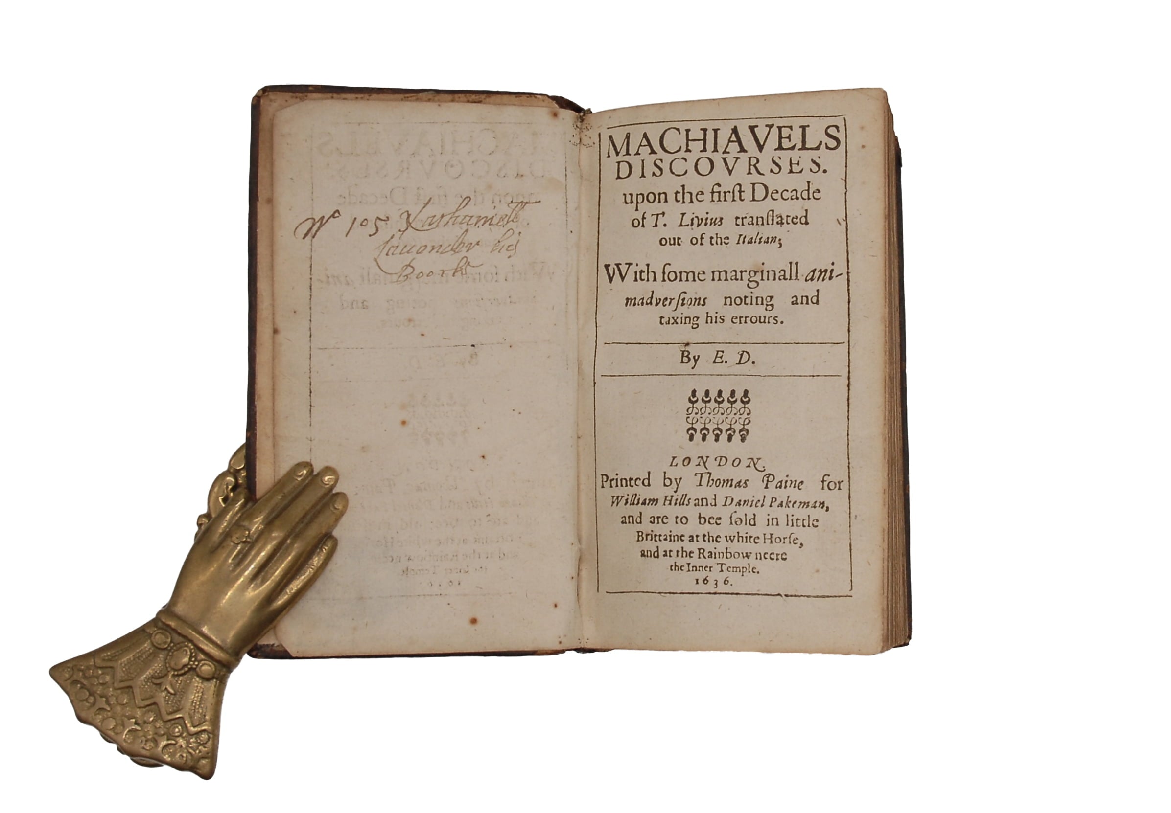 MACHIAVELLI, Niccolo_.