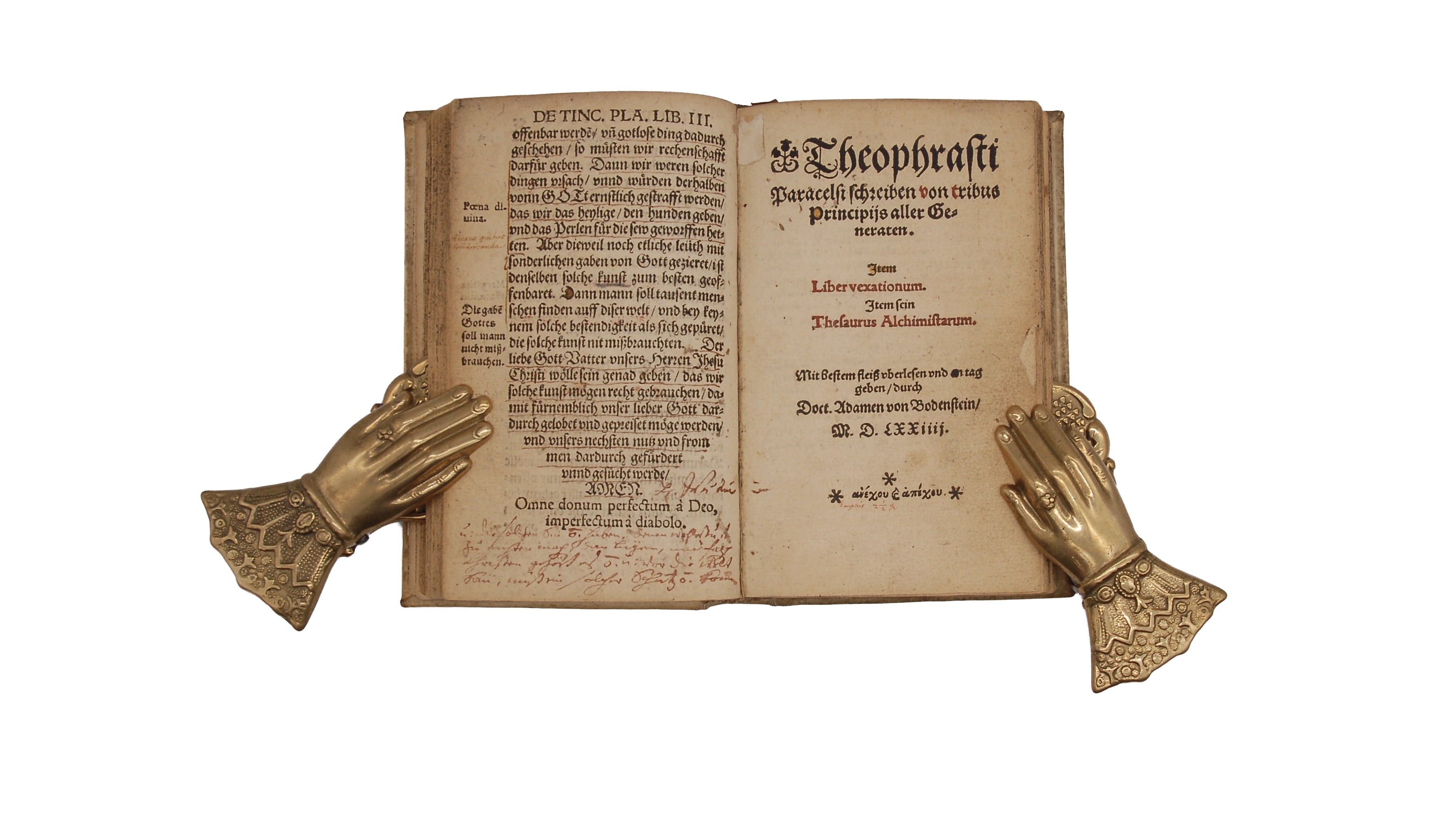 PARACELSUS, Theophrastus [with] [SENDIVOGIUS, Michael]