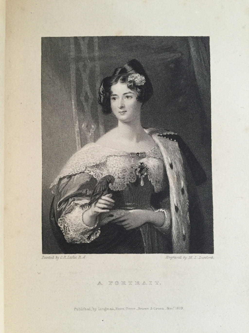 WATTS, Alaric A. (ed.) LITERARY SOUVENIR 1830