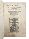 BRUNI DA PISTOIA, Domenico