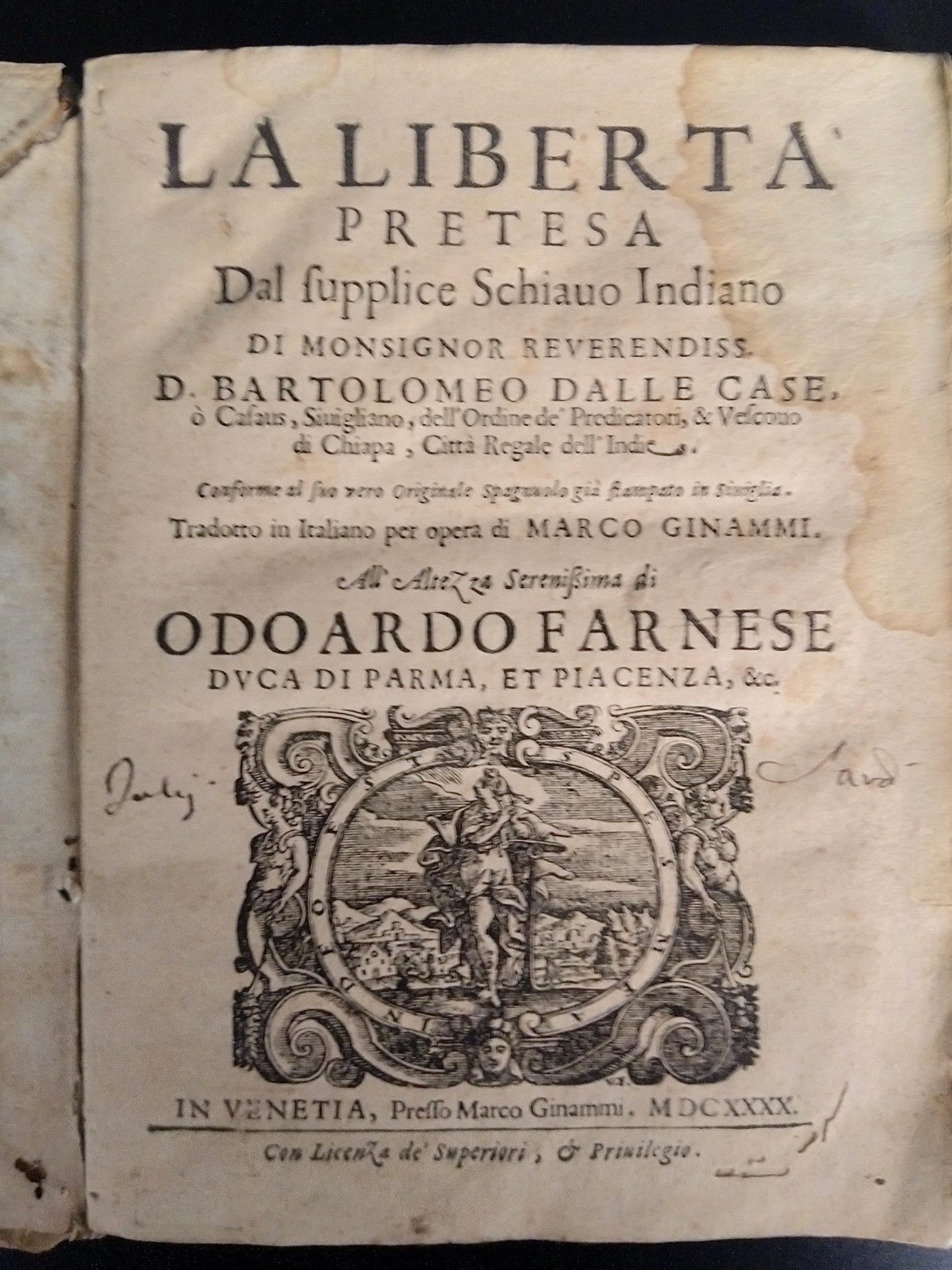 CASAS, Bartolom é, de las